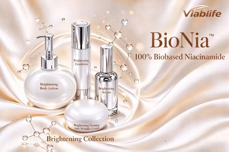 Viablife BioNia&trade; вошла в шорт-лист премии Best Ingredient Awards: Redefined Niacinamide на выставке in-cosmetics Asia Innovation Zone.