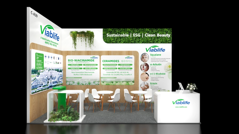 Компания Viablife приветствует вас на выставке in-cosmetics Korea 2026. Viablife Welcomes You to in-cosmetics Korea 2026