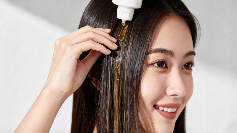 Сквалан для ухода за волосами и кожей Squalane for Hair and Skin Care